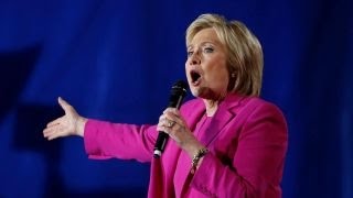 Watch Clinton attempts to launch attack on Sanders, crowd boos Video