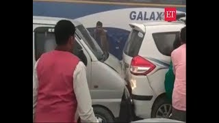 Watch Watch- Lessons from multiple car crash site in dense smog from Delhi-NCR Video