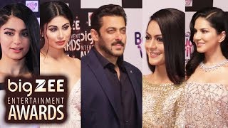 Watch Big Zee Entertainment Awards 2017 Red Carpet  | Salman Khan, Mouni Roy, Sunny Leone Video