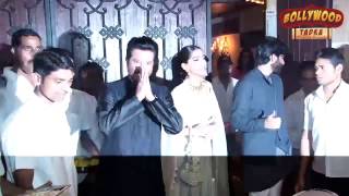 Watch Anil Kapoor celebrates a glittery Diwali with Sonam Kapoor and family! Video