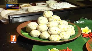 Watch Restaurant Introduce Teluginti Food Festival For Ganesh Festival In Hyderabad |Metro Colours| iNews Video
