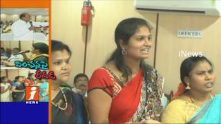 Watch Fight Between TDP And YSRCP Corporators In Rajahmundry Municipal Council Over Pensions | AP | iNews Video