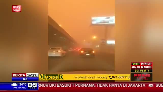 Watch Badai Pasir Sambut Kedatangan Calon Jemaah Haji Video