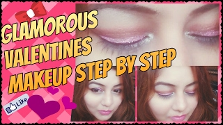Watch Valentine's Day (2017) Makeup Tutorial - STEP BY STEP | Beginner's Makeup Tutorial ( Video