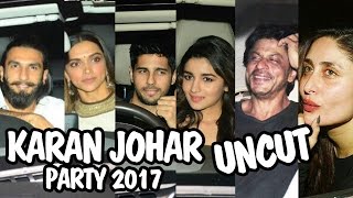 Watch Karan Johar's Party 2017 | Full HD Video | Shahrukh, Deepika, Ranveer, Alia, Sidharth, Kareena Video