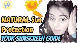 Watch Natural Sun Protection TIPS | How to use Sunscreen | Facts & Myths on Sunscreen | JSuper Kaur Video