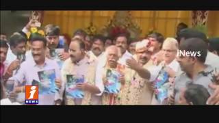 Watch Telangana Cable Operators President Prabhakar Birthday Celebrations Held In Hyderabd | iNews Video