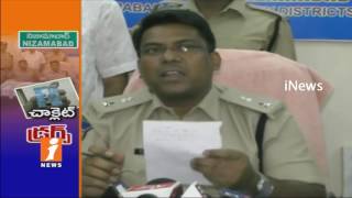 Watch Police Arrests Drugs Chocolate Gang Gang in Nizamabad | iNews Video