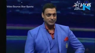 Watch World T20 - When Shoaib Akhtar loses cool over anchor's laugh News Video Video