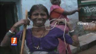 Watch Massive Rain at Rangasamudram in Mahabubnagar | People Fears From Floods | iNews Video