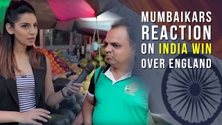 Watch Mumbaikars Reaction On India Win Over England Video
