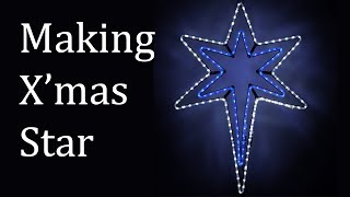 Watch Making a star - LED Christmas star Video