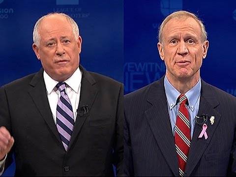 Watch Ill. Governor, Challenger Spar Over Economy News Video Video