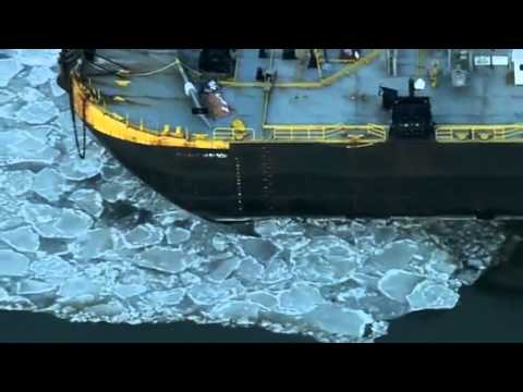 Watch Hudson River covered in ice News Video Video