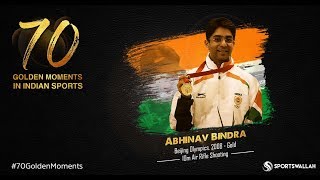 Watch Abhinav Bindra - Beijing Olympics, 2008 - Gold | 70 Golden Moments In Indian Sports Video