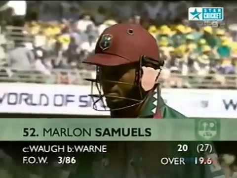 Watch STUNNER Mark Waugh Classic slip catch Australia v West Indies 2001 - Cricket Classic Video Video