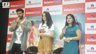Watch Shraddha Kapoor Singing Song For Media With Arjun Kapoor - Reliance Digital Video