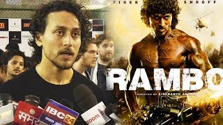 Watch Rambo Is A Tribute To Sylvester Stallon, Says Tiger Shroff Video