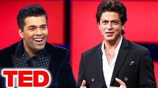 Watch Karan Johar FIRST GUEST On Shahrukh's TED Talks Video