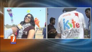 Watch International Kites Festival at Arts And Science College In Warangal | Telangana | iNews Video