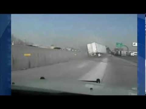 Watch Watch trooper's close call with semitrailer News Video Video