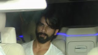 Watch Shahid Kapoor At Karan Johar's Birthday Bash 2017 Video
