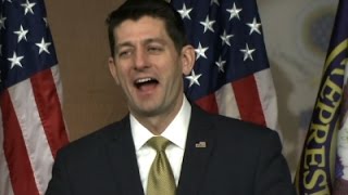Watch Ryan: I 'Laughed Out Loud' at Trump Threat Video