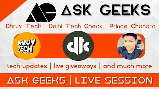 Watch #askgeeks9 Live QnA Our Updates and live QnA Video