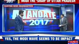 Watch BJP to win 190-210 seats in Uttar Pradesh- Times Now-VMR exit poll Video