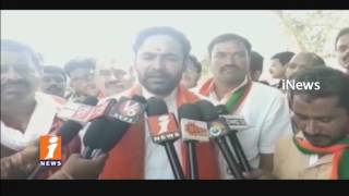 Watch Telangana BJP MLA Kishan Reddy Visits Peerzadiguda In Medchal | iNews Video
