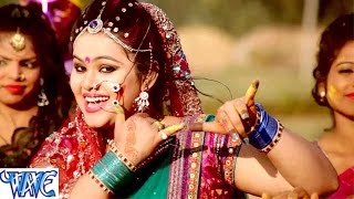 Watch Aaj Braj Me Khele Hori || Happy Holi || Anu Dubey || Bhojpuri Bhakti Holi Songs Video