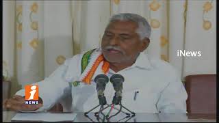 Watch Congress Leader Jeevan Reddy Demands TRS Govt Over Support Price For Farmers | iNews Video