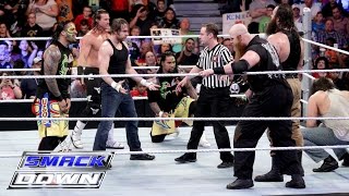 Watch Dean Ambrose, The Usos & Dolph Ziggler vs. The Wyatt Family: SmackDown Video
