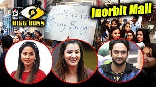 Watch Shilpa, Hina And Vikas MASSIVE FANS At Inorbit Mall To Support | Bigg Boss 11 Mall Task Video