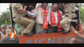 Watch Singareni Collieries Workers Strike Continue For 5ht day For Succession Jobs |  iNews Video