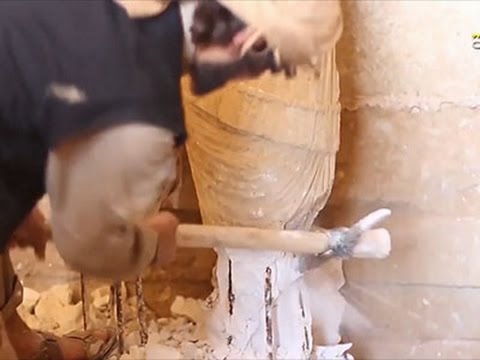 Watch Video Shows IS Group Destroying Iraq's Hatra News Video Video