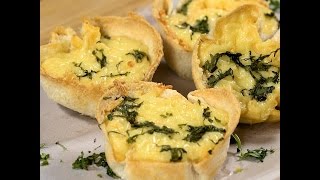 Watch Veg Quiche Toast Cups Video