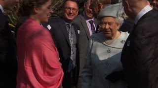 Watch Queen Elizabeth Visits Zoo to Open Lion Exhibit News Video Video