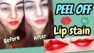 Watch DIY Peel Off Lipstick / Lip Stain | Demo in Live Video | JSuper Kaur Video