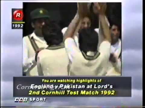 Watch Killer Yorker Wasim Akram Shatters Jack Russell Stumps - Cricket Classic Video Video
