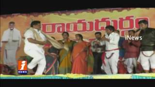 Watch Goreti Venkanna Sings Song At Janapada jatara | Rayadurgam | Anantapur | iNews Video