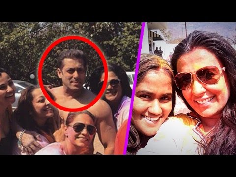 Watch Salman's EXCLUSIVE Holi Pictures | LehrenTV Video