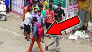 Watch Littering in PUBLIC Social Experiment Prank Video