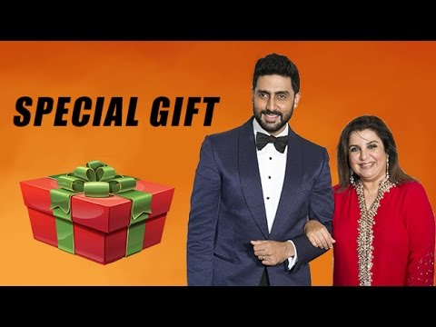 Watch Abhishek Surprises Farah Khan With A Special Gift | I phone 6 Video