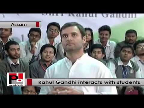 Watch Rahul Gandhi- The education system should be centered around the students Video