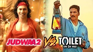 Watch Varun Dhawan's JUDWAA 2 Giving TOUGH To Toilet Ek Prem Katha Video