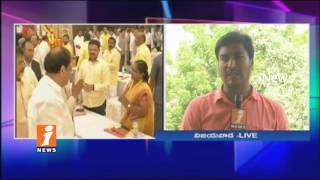 Watch Presidential Candidate Ramnath Kovind Gets Grand Welcome By TDP & BJP Leaders In Gannavaram | iNews Video