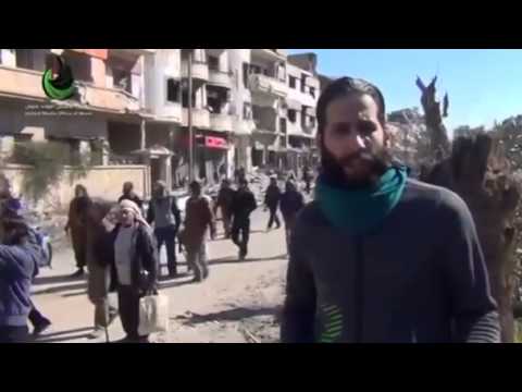 Watch Syrians evacuate Homs as part of ceasefire, amid reports of attack News Video Video
