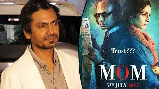 Watch Nawazuddin Siddiqui At Sridevi's MOM Movie Screening Video