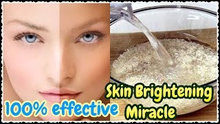 Watch DIY Rice Water Toner for Glowing Bright Young Skin | Japanese Anti Ageing Whitening Secret Video